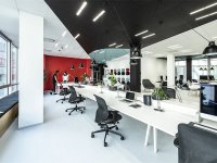 多重色彩北欧办公室装修设计效果-1502-01