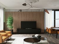 北欧风格家居装修装饰室内设计效果-A1001-01