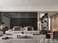 现代风格家居装修装饰室内设计效果-A8080-2